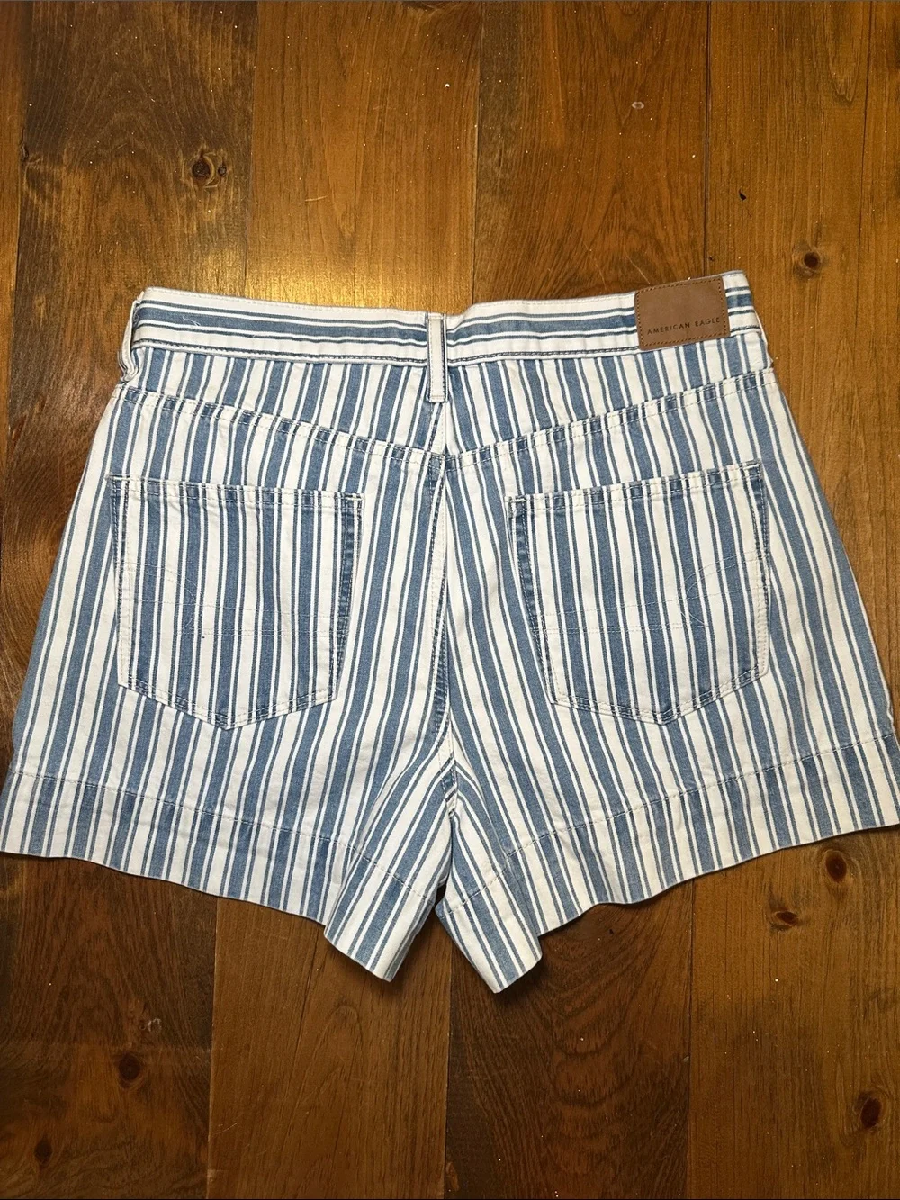 American Eagle Outfitters Striped Mom Short